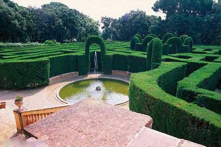 زیباترین باغ ها,باغ های پیچ در پیچ