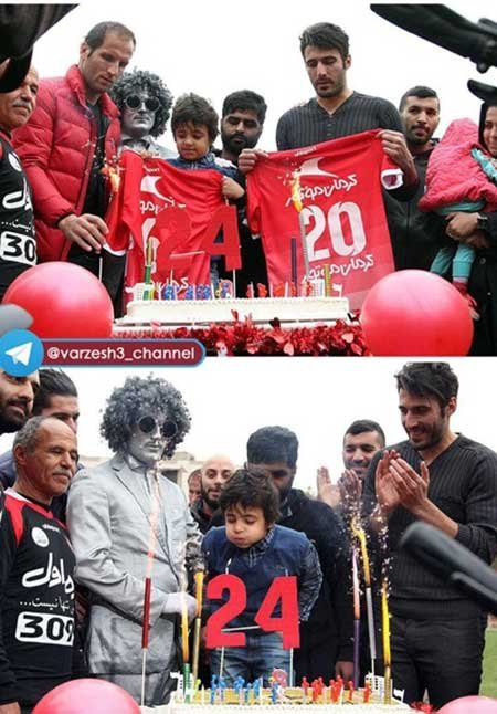 اخبار,اخبار ورزشی,جشن تولد هانی نوروزی 