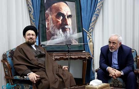 اخبار,اخبارسیاسی, محمدجواد ظریف , سید حسن خمینی 