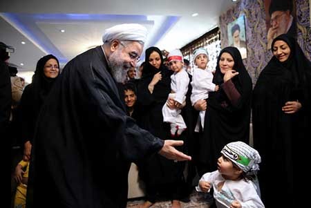 اخبار,اخبارسیاسی, روحانی در مراسم عزادارای یک موسسه خیریه