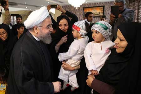 اخبار,اخبارسیاسی, روحانی در مراسم عزادارای یک موسسه خیریه