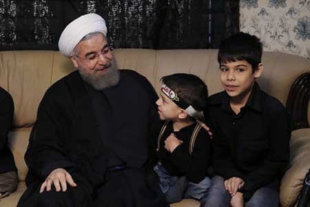 اخبار,اخبارسیاسی, روحانی در مراسم عزادارای یک موسسه خیریه