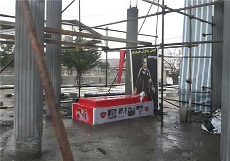اخبار,اخبار ورزشی,سنگ مزار هادی نوروزی