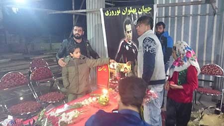 اخبار,اخبارورزشی,مراسم یلدا بر سر مزار هادی نوروزی