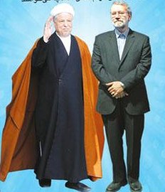  اخبارسیاسی ,خبرهای  سیاسی, هاشمي و لاريجاني 