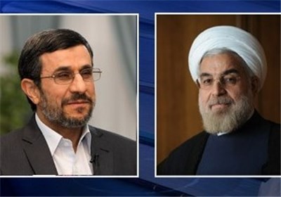   اخبارسیاسی ,خبرهای  سیاسی ,حسن روحانی و احمدی نژاد