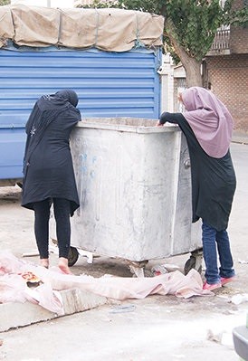   اخبارسیاسی ,خبرهای  سیاسی , زنان زباله‌گرد
