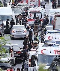   اخباربین الملل ,خبرهای  بین الملل ,انفجار 2 عامل انتخاری در ترکیه