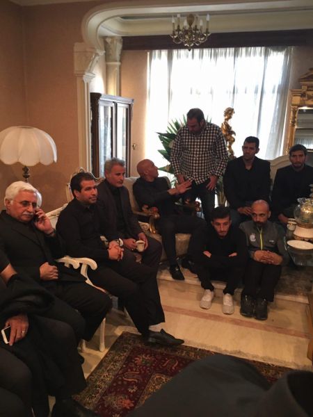 اخبار,اخبارورزشی,بازیکنان استقلال درمنزل پدراستقلال
