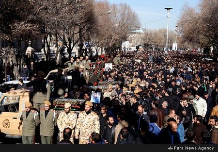 اخبارتصاویر,خبرهای تصاویر,تشییع پیکر جان‌باختگان حادثه قطار