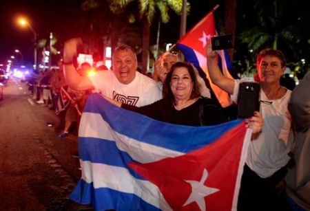   اخباربین الملل ,خبرهای  بین الملل ,شادمانی ضد انقلاب های کوبایی