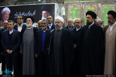 تجدید میثاق رئیس جمهور و اعضای هیئت دولت با آرمان های حضرت امام(س) تجدید میثاق رئیس جمهور و اعضای هیئت دولت با آرمان های حضرت امام(س)