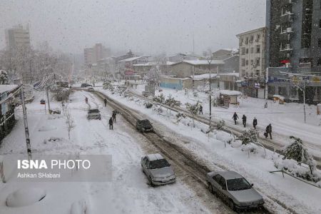   بارش شدید برف در نقاط مختلف کشور