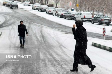   بارش شدید برف در نقاط مختلف کشور