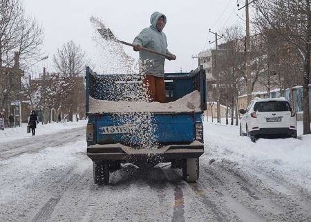   بارش شدید برف در نقاط مختلف کشور