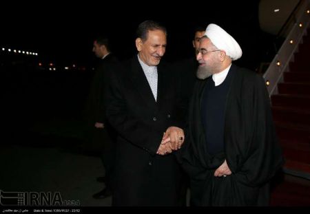 بازگشت رئیس جمهور از کویت و ورود به تهران بازگشت رئیس جمهور از کویت و ورود به تهران