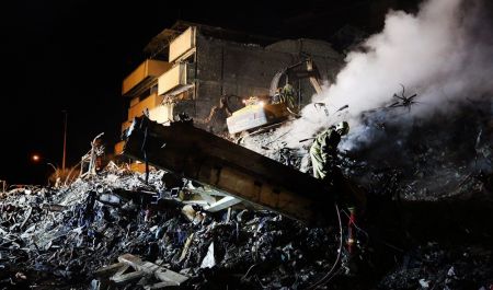    آواربرداری حادثه پلاسکو