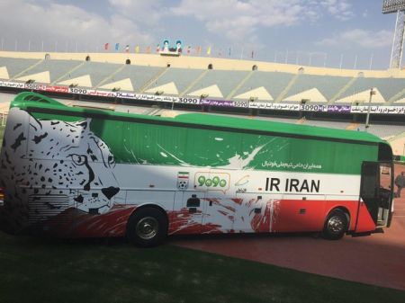 اخبار,اخبار ورزشی ونتایج مسابقات,طرح نهایی اتوبوس تیم ملی فوتبال تایید شد