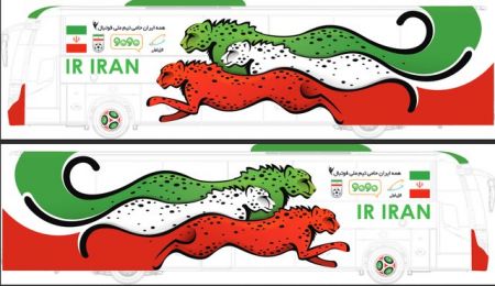 اخبار,اخبار ورزشی ونتایج مسابقات,طرح نهایی اتوبوس تیم ملی فوتبال تایید شد