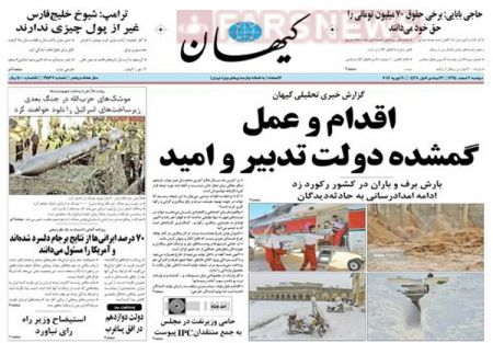  عناوین روزنامه ها 