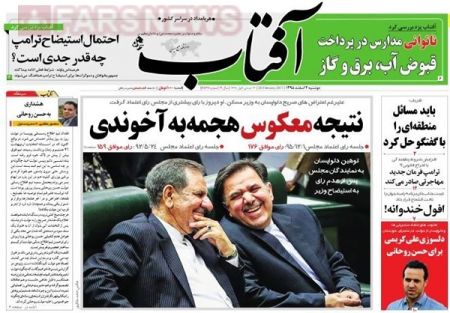  عناوین روزنامه ها 