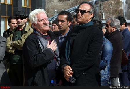 مراسم تشییع پیکر زنده یاد خسرو شجاع زاده مراسم تشییع پیکر زنده یاد خسرو شجاع زاده