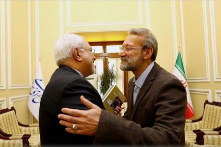 اخبار,اخبار سیاسی واجتماعی,هدیه نوروزی ظریف به لاریجانی