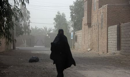 اخبار,اخبار گوناگون, طوفان شن در فهرج کرمان