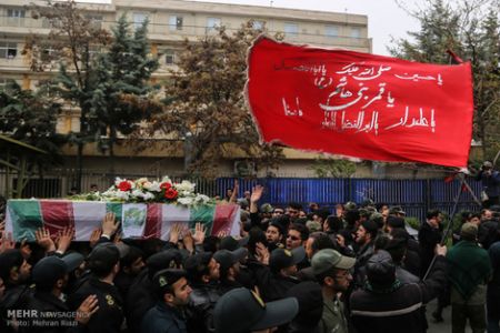   تشییع دو پلیس شهید در تهران