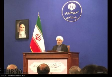    نشست خبری روحانی 