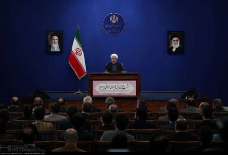    نشست خبری روحانی 