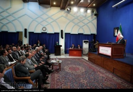    نشست خبری روحانی 