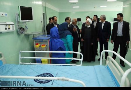  افتتاح بیمارستان ٦٠٠ تختخوابی بوعلی سینا در شیراز