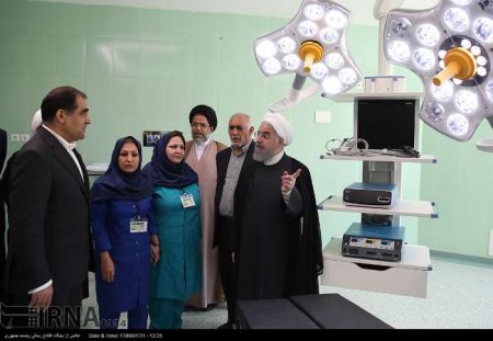  افتتاح بیمارستان ٦٠٠ تختخوابی بوعلی سینا در شیراز
