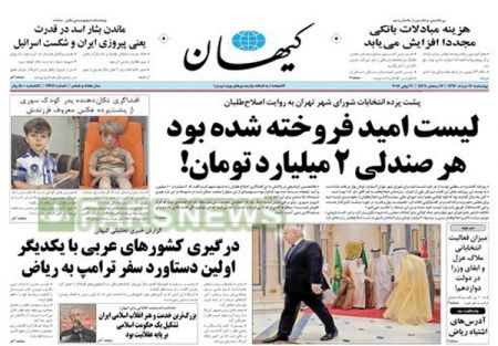  عناوین روزنامه ها 