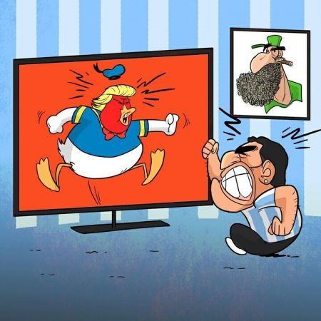   اخبارورزشی ,خبرهای  ورزشی,کاریکاتورمارادونا