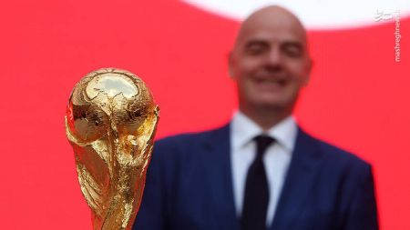 اخبار,عکس خبری,بدرقه جام‌ جهانی ۲۰۱۸ توسط پوتین و اینفانتینو