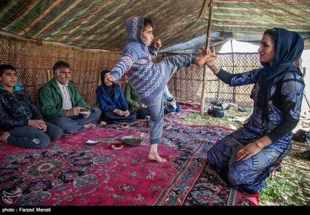 اخبار,اخبار فرهنگی وهنری,دختر کوچ نشین ، قهرمان یازده دوره کیک بوکسینگ