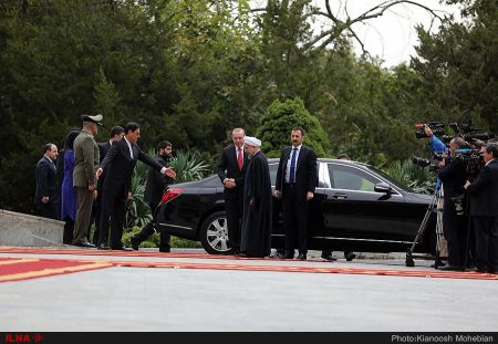   اخبار,عکس  خبری ,مراسم استقبال رسمی از رجب طیب اردوغان، رییس جمهور ترکیه                                            