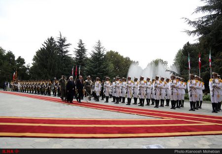   اخبار,عکس  خبری ,مراسم استقبال رسمی از رجب طیب اردوغان، رییس جمهور ترکیه                                            