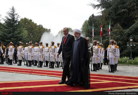   اخبار,عکس  خبری ,مراسم استقبال رسمی از رجب طیب اردوغان، رییس جمهور ترکیه                                            