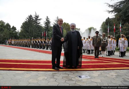   اخبار,عکس  خبری ,مراسم استقبال رسمی از رجب طیب اردوغان، رییس جمهور ترکیه                                            