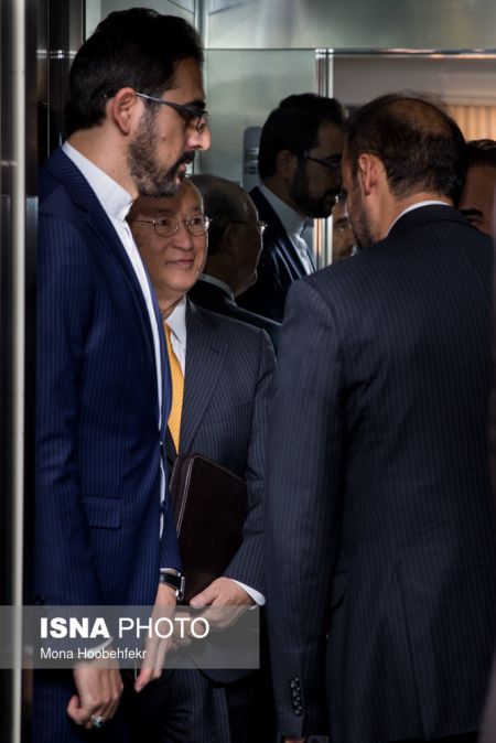 اخبار,عکس خبری,دیدار یوکیا آمانو، رییس آژانس بین‌المللی انرژی اتمی با علی اکبر صالحی