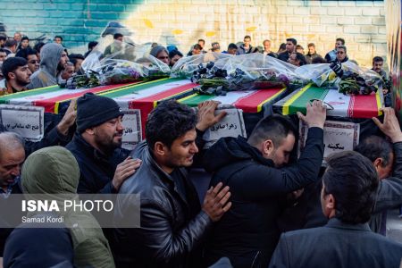 اخبار,اخبار اجتماعی,تشییع پیکر جانباختگان اردوی دانش آموزی سوسنگرد