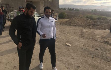 اخبار,اخبار ورزشی,حضور ستارگان فوتبال در مناطق زلزله زده