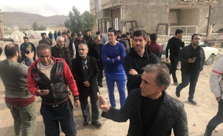 اخبار,اخبار ورزشی,حضور ستارگان فوتبال در مناطق زلزله زده