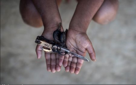 اخبار,عکس خبری,اسباب‌بازی متفاوت کودکان در اردوگاه آوارگان بنگلادش
