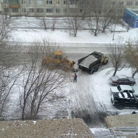 اخبار,اخبارگوناگون,بارش برف سیاه در قزاقستان