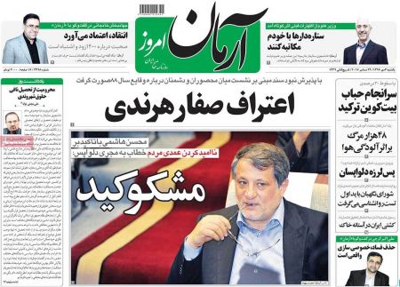  عناوین روزنامه ها 