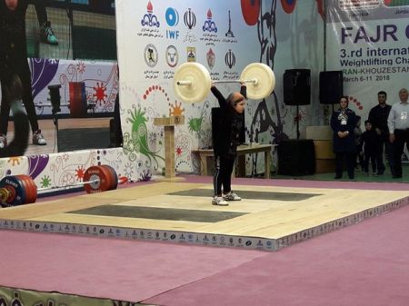 اخبار,اخبار ورزشی,دختر وزنه‌بردار ۸ ساله اردبیلی